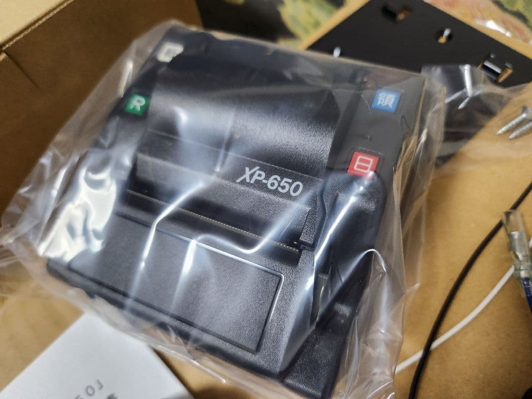 DENSO ETC車載プリンタ XP-650 本体(デンソーウェーブ製未使用)②