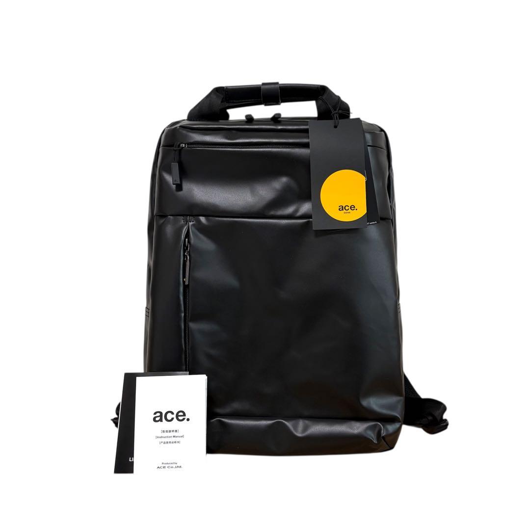 未使用　ace.　エース　ホバーコート　A4　ビジネスリュック　バックパック　黒