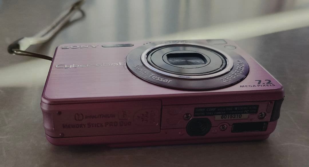 SONY Cyber-shot 7.2メガピクセル ピンク