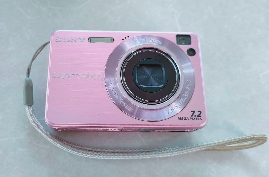 SONY Cyber-shot 7.2メガピクセル ピンク