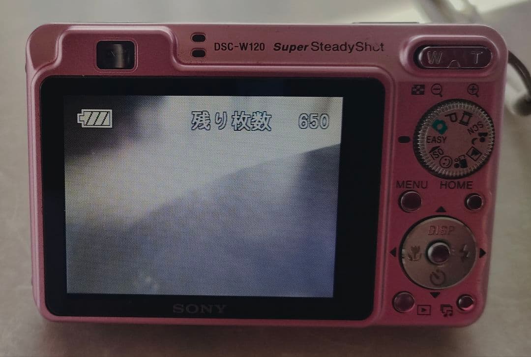 SONY Cyber-shot 7.2メガピクセル ピンク