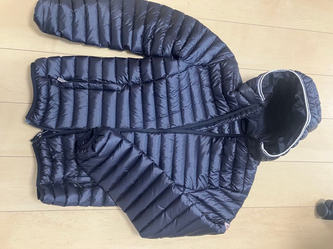 本日限定　PYRENEX ブラック ダウンジャケット S