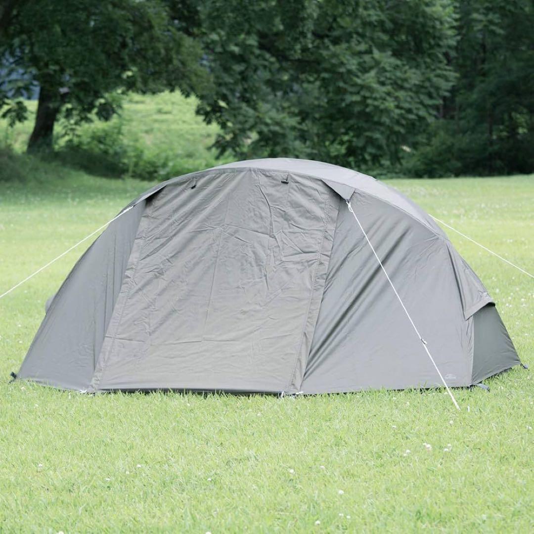 BUNDOKソロドーム1BDK-08＋mont-bellグランドシート＋おまけ多