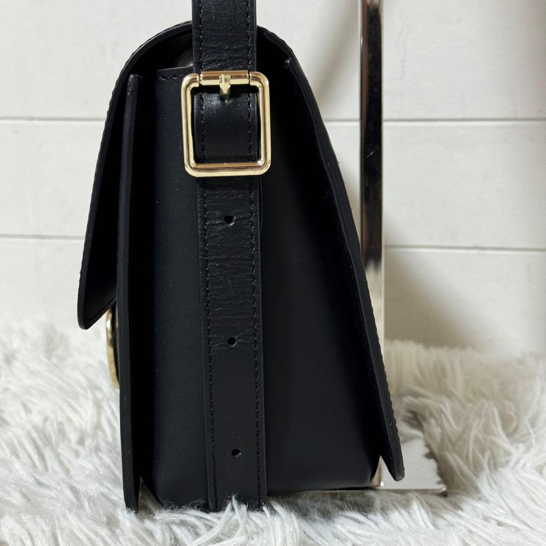 未使用級✨Longchamp ロンシャン ボックストロット　ブラック　レザー