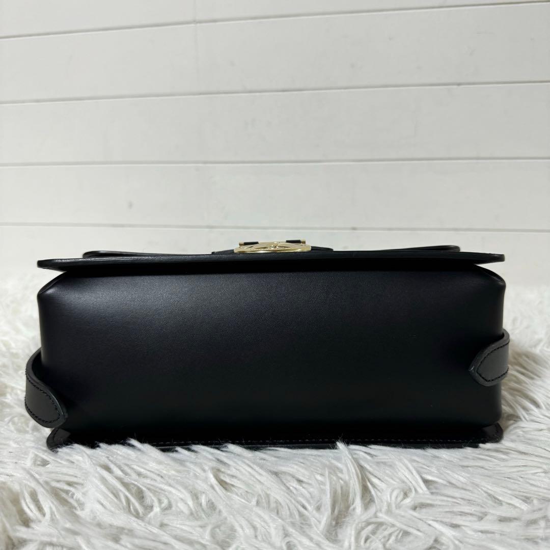 未使用級✨Longchamp ロンシャン ボックストロット　ブラック　レザー