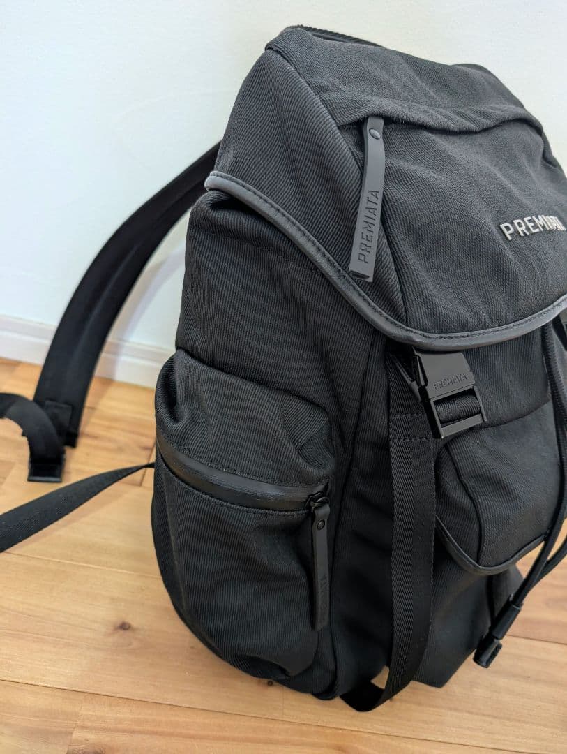 Premiata（プレミアータ）Booker ロゴ バックパック ブラック