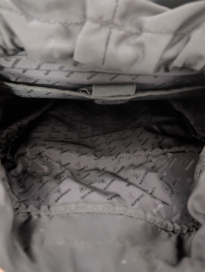 Premiata（プレミアータ）Booker ロゴ バックパック ブラック