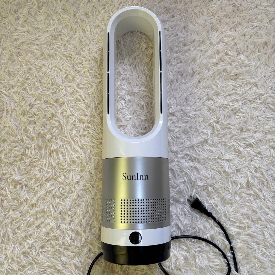 タワー型セラミックファンヒーター リモコン付き