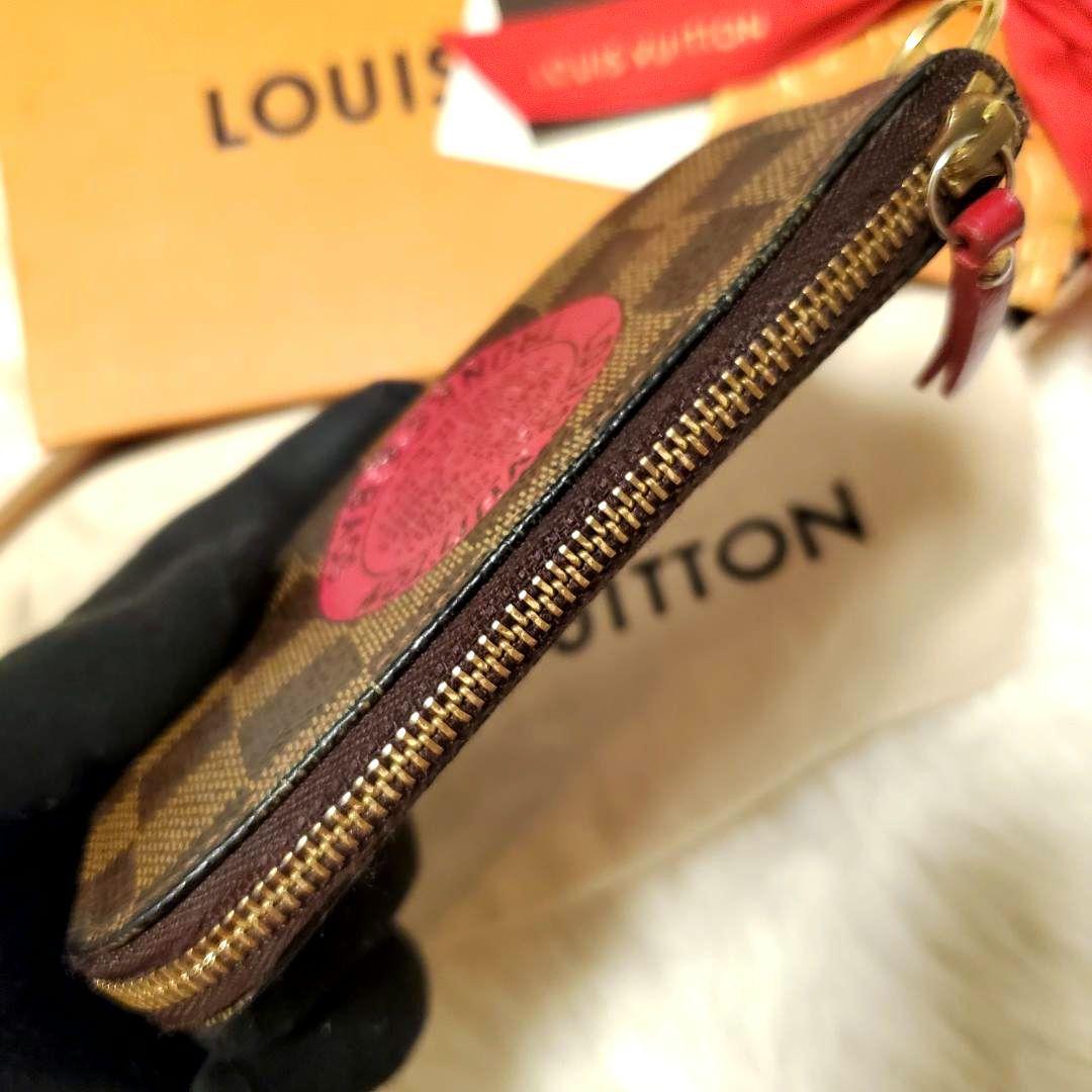 ルイヴィトン VUITTON 小銭入れ ケース エベヌ ダミエ クレ 希少