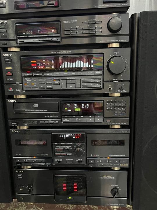 内蔵ブルーツゥース変更可能SONYリバティ LBT-V925 中古品レコード付き