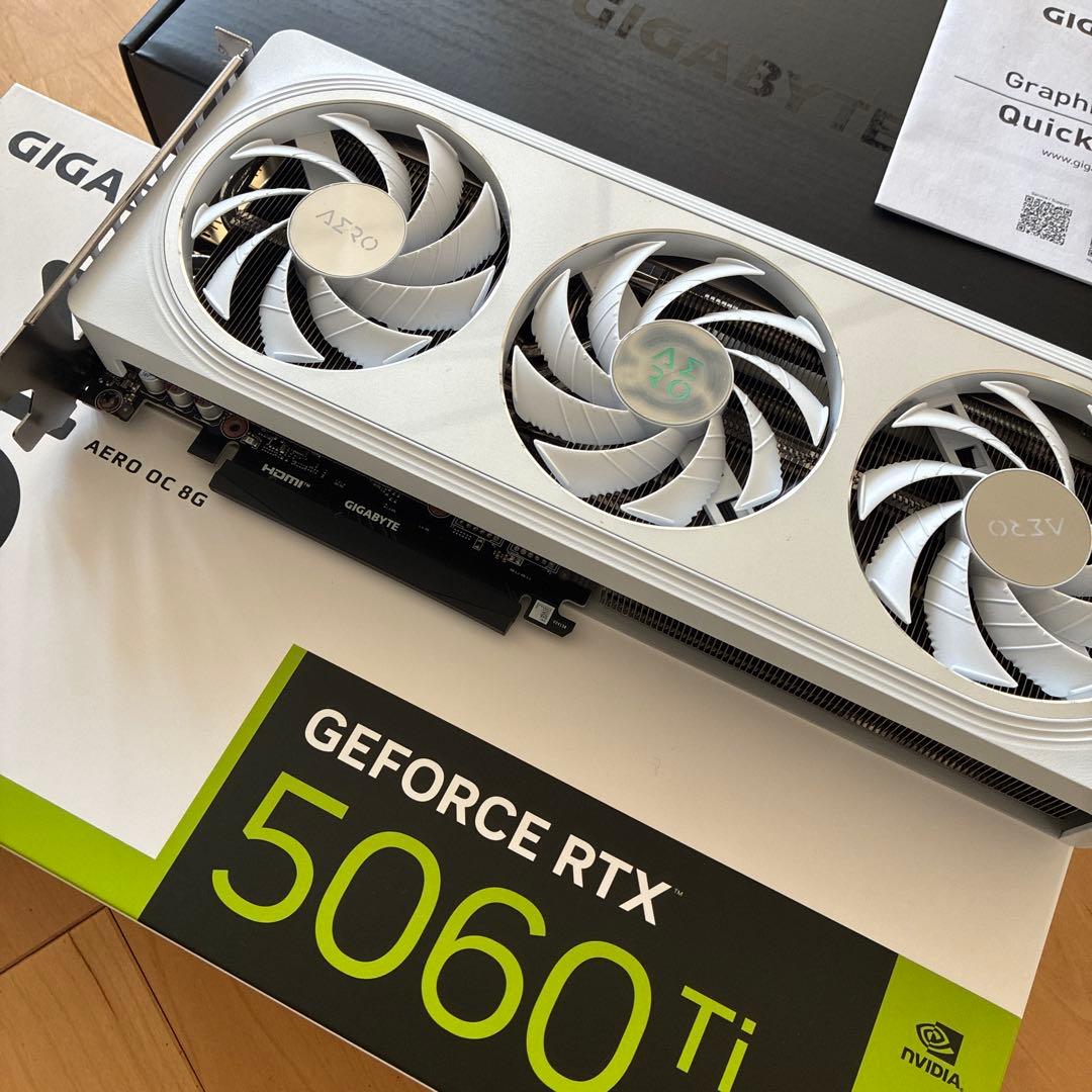 グラフィックボード・グラボ・ビデオカード GIGABYTE GEFORCE RTX 5060 Ti 8GB