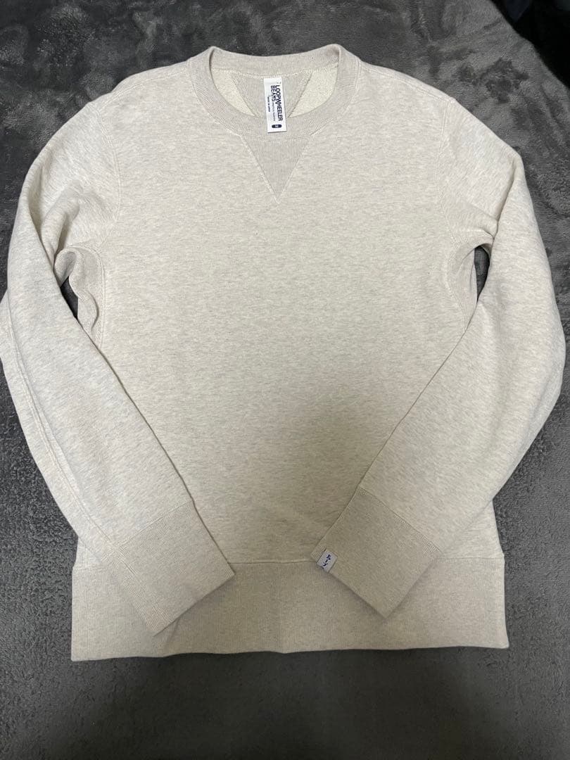 loopwheeler beams ビームスプラス別注 オートミール スウェット