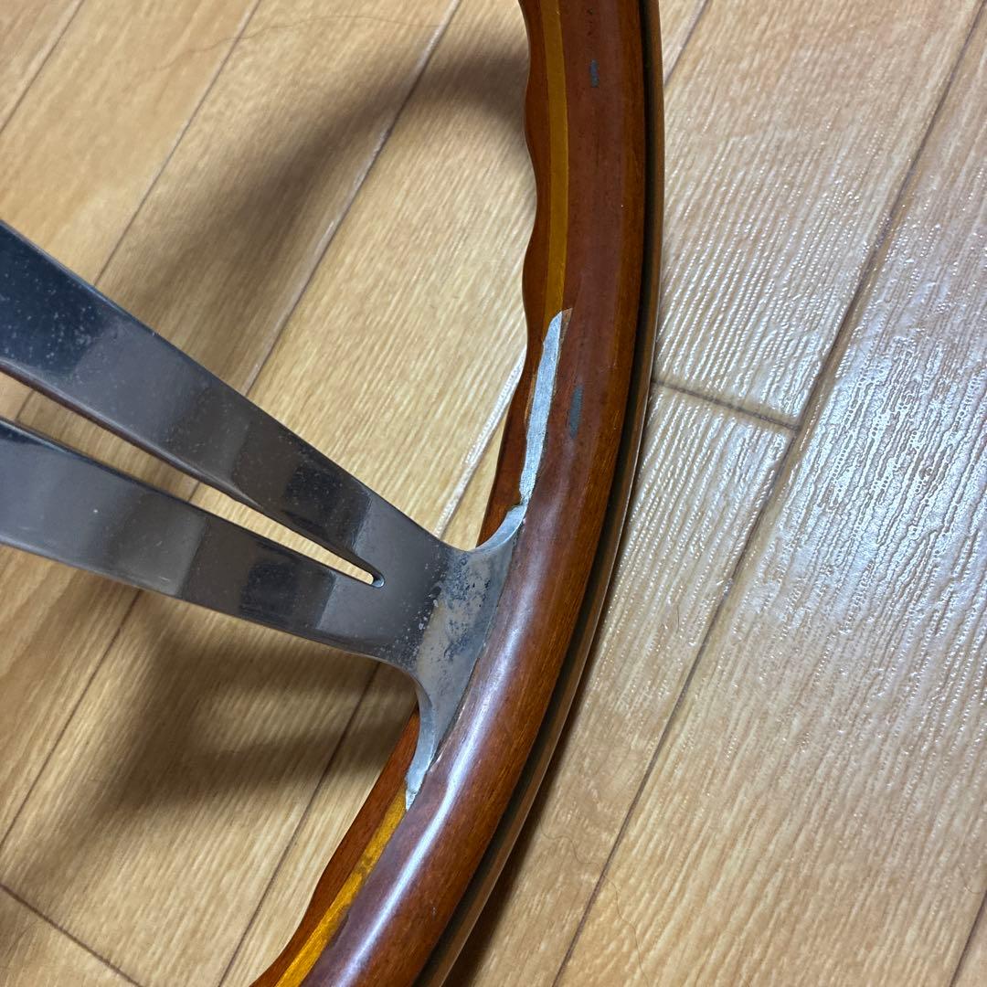 NARDI ウッドハンドル ステアリング 36 当時物