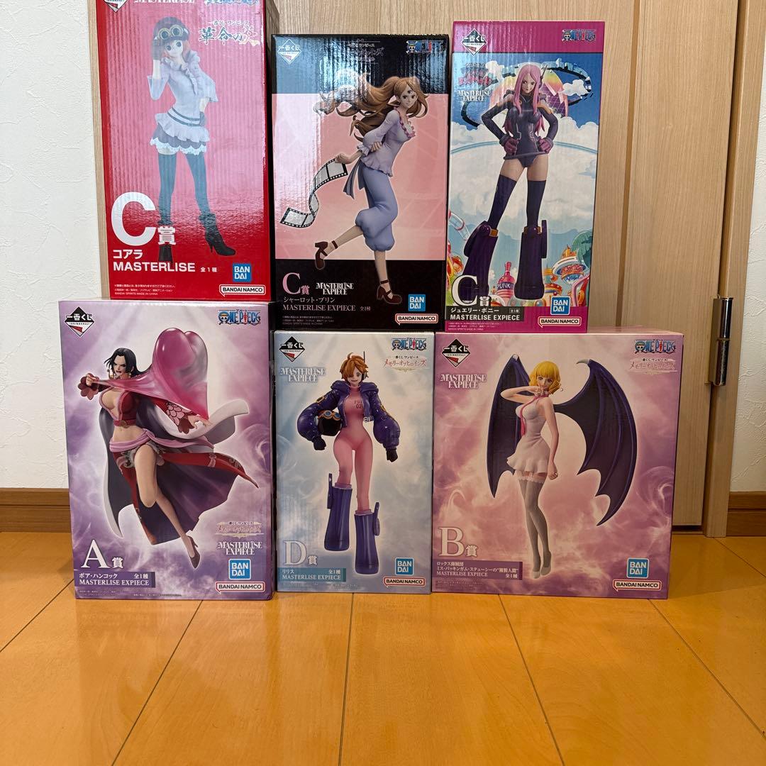 T*s様 ワンピース ヒロインズフィギュア 6体セット