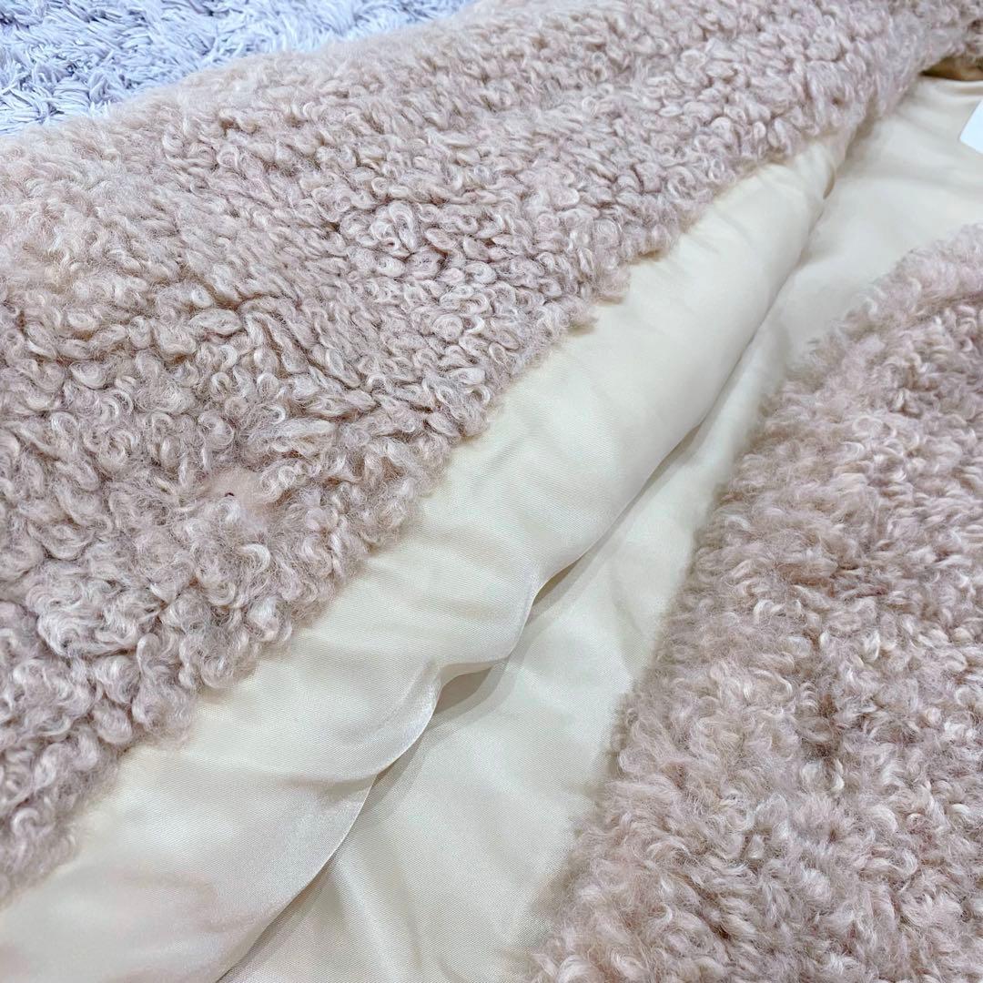 【hitomi様】CADUNE カデュネ プードル ボア ジレ アルページュ