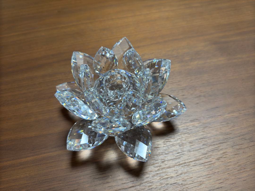 スワロフスキー 置物 スイレン L