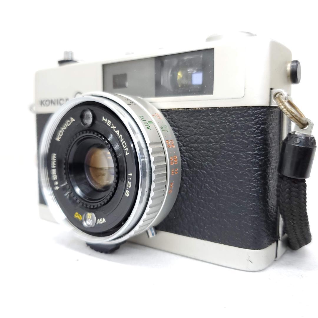 フィルムカメラ KONICA C35 Flash matic F1225-210-5p p