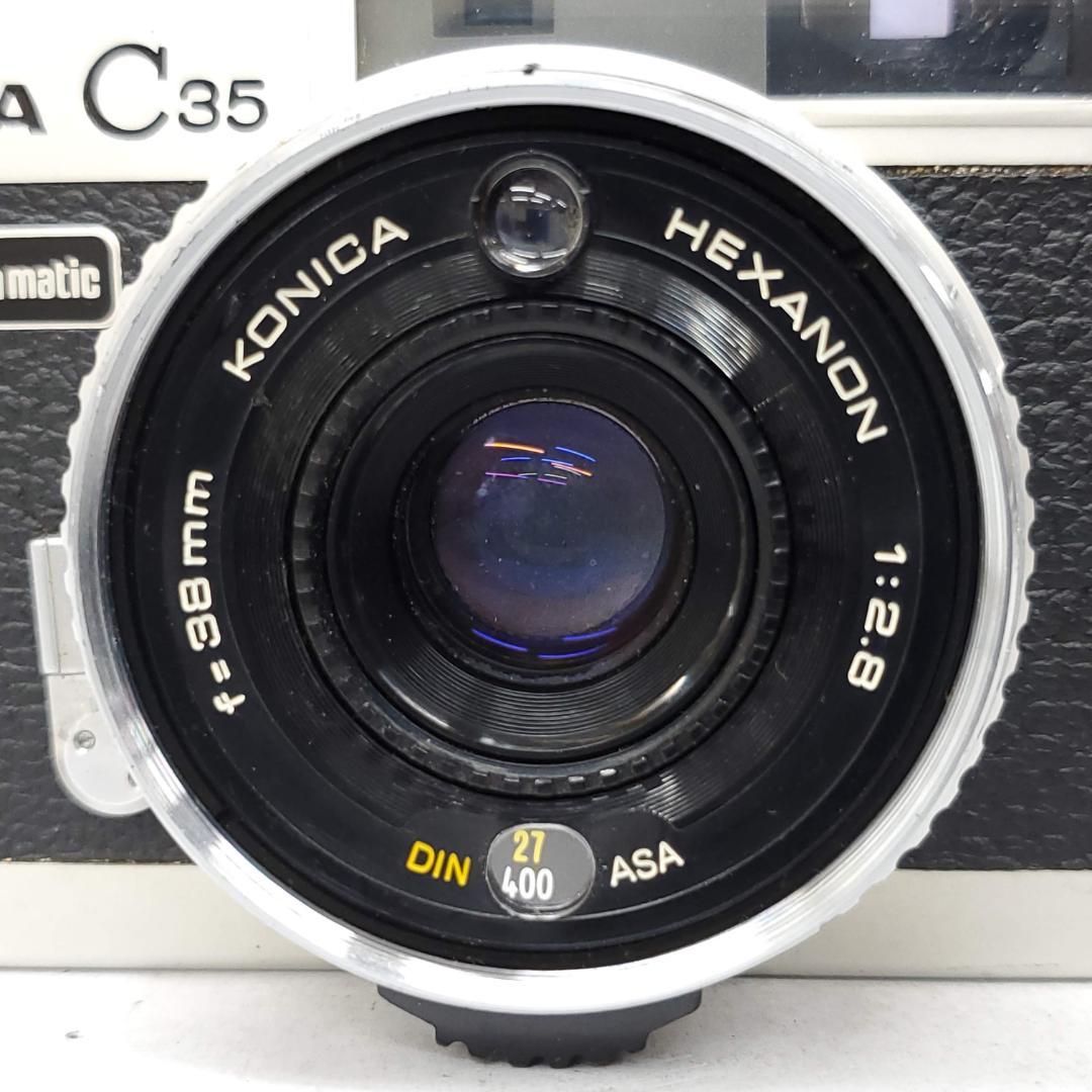 フィルムカメラ KONICA C35 Flash matic F1225-210-5p p