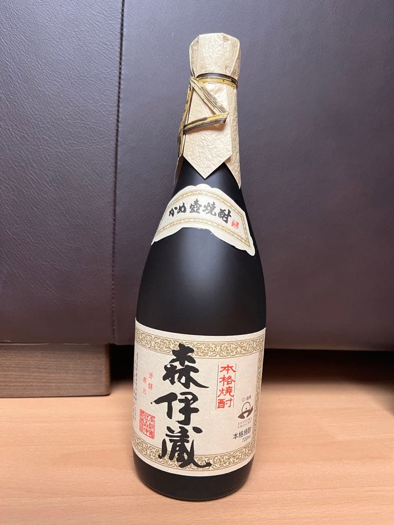 森伊蔵 焼酎 720ml 化粧箱入り JALの機内販売
