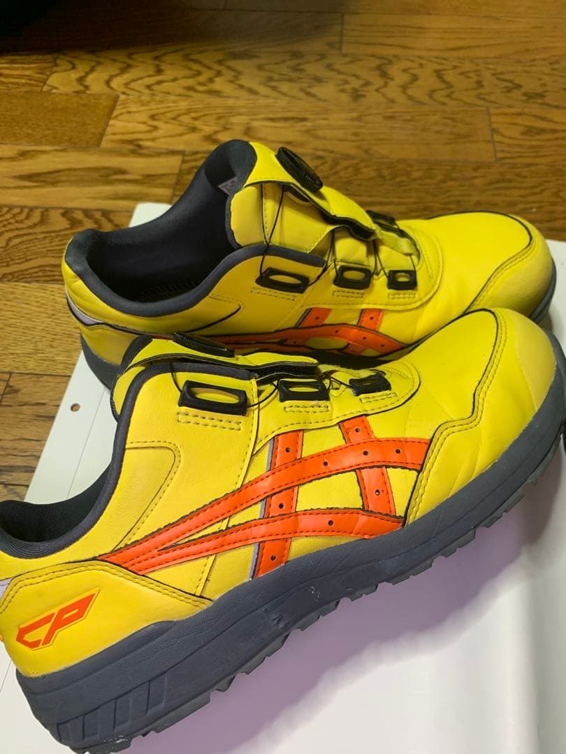 ASICS CP306 BOAシステム安全靴 イエロー