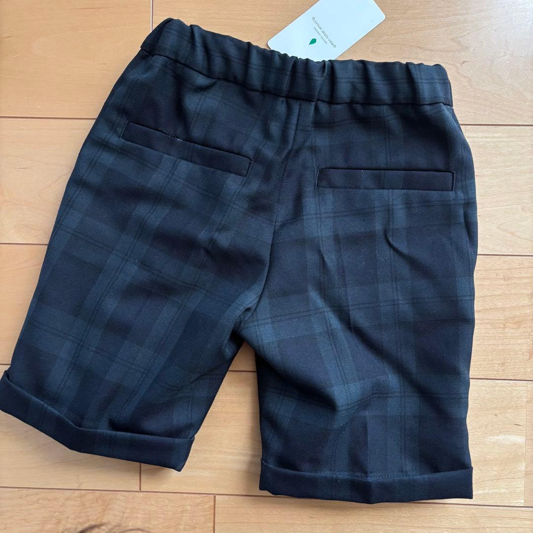 【新品】 キッズフォーマル スーツ 110 卒園式 入学式 男の子 チェック