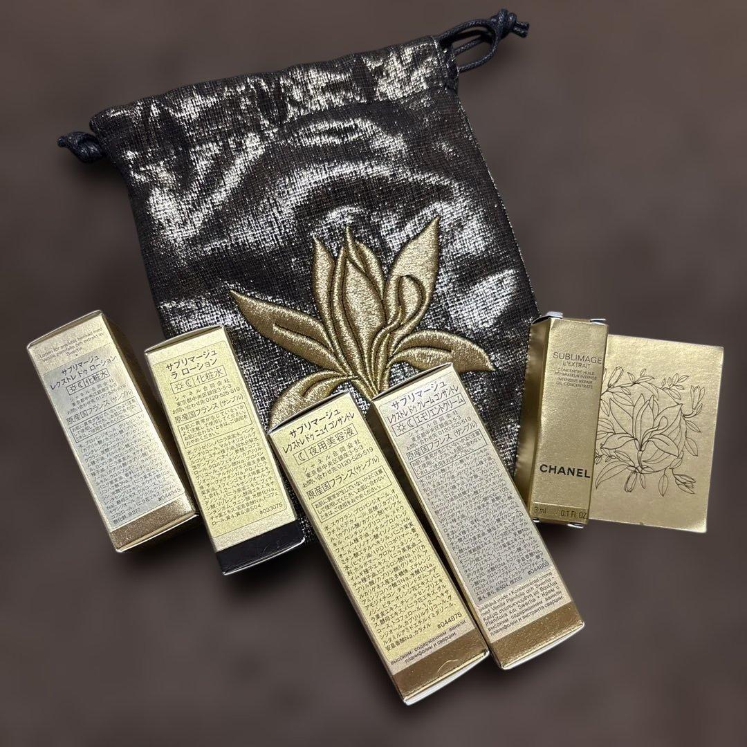 CHANELサブリマージュレクストレシリーズ　サブリマージュ巾着袋付き