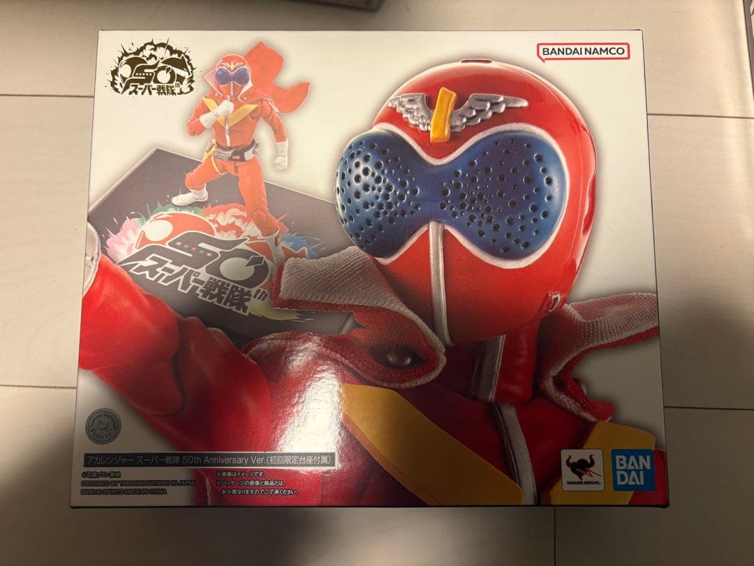 真骨彫製法 アカレンジャー 50th Anniversary Ver