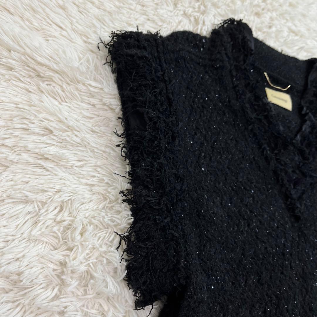 curensology エトワールニットツイードベスト 23FW ニット