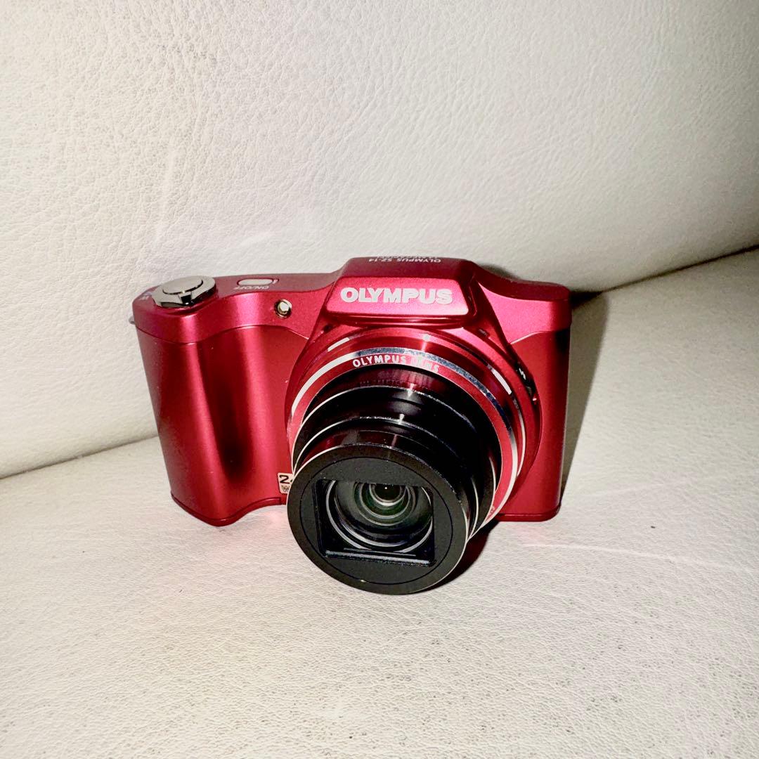 【匿名配送】動作確認済OLYMPUS SZ-14 レッド デジタルカメラ　箱