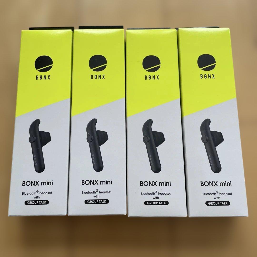 BONX mini Bluetoothヘッドセット 4個セット