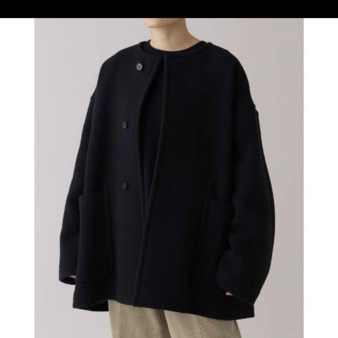 Yleve イレーヴ　ウールモッサーコート