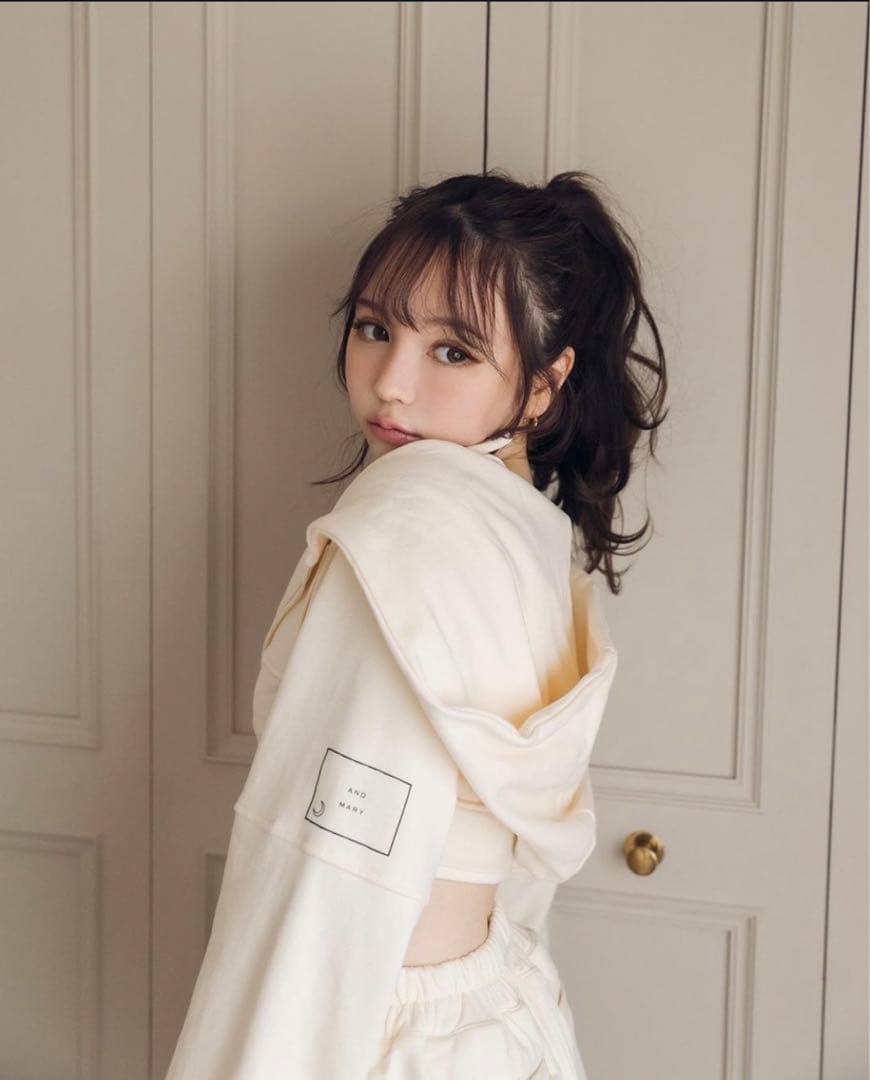 andmary ニコラフーディートップス　ニコラセットアップ　3点セット