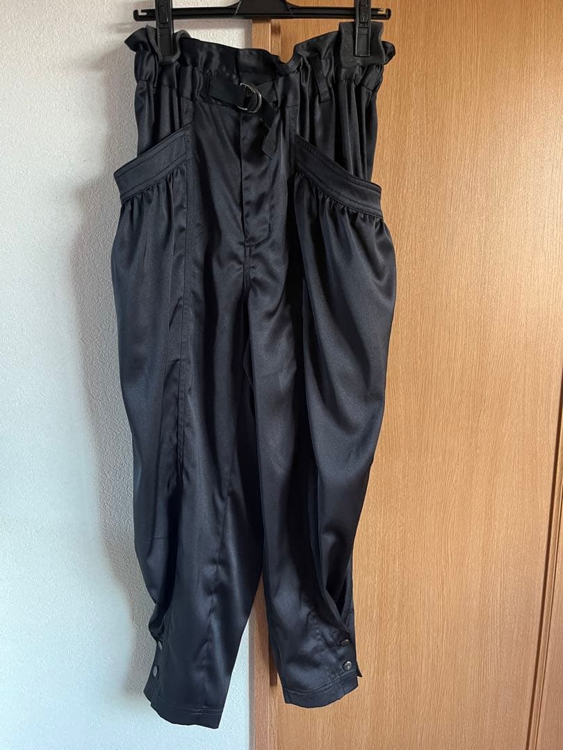 1% シュウヘイオガワ　ヘビーサテンパンツ　2024AW