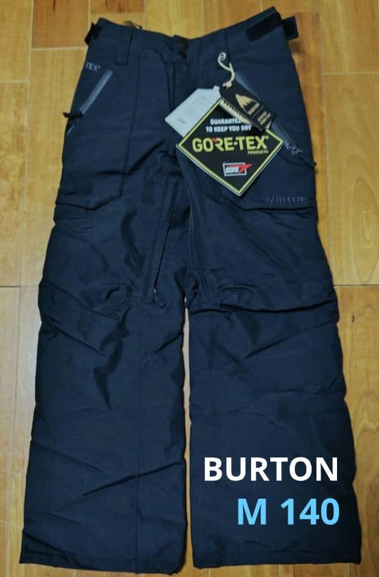 BURTON スノーボードパンツ M140 新品タグ付き GORE-TEX 黒