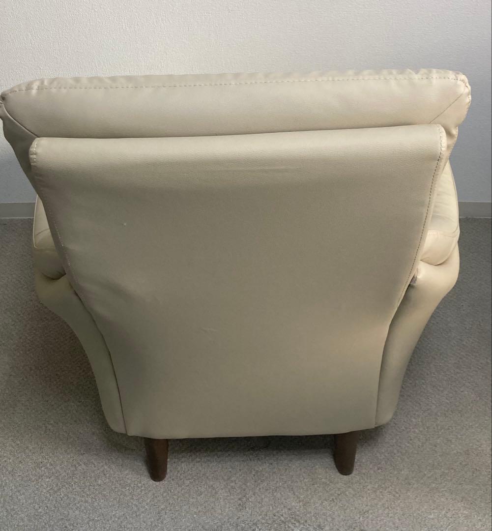 ニトリ 1人用ソファ(Nシールド コウテイ3) パーソナルチェア合皮タイプ