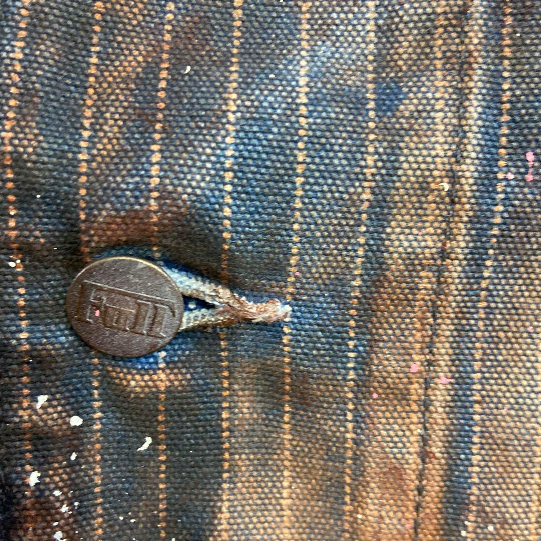 full count★ウォバッシュデニム カバーオール 38サイズエイジング加工