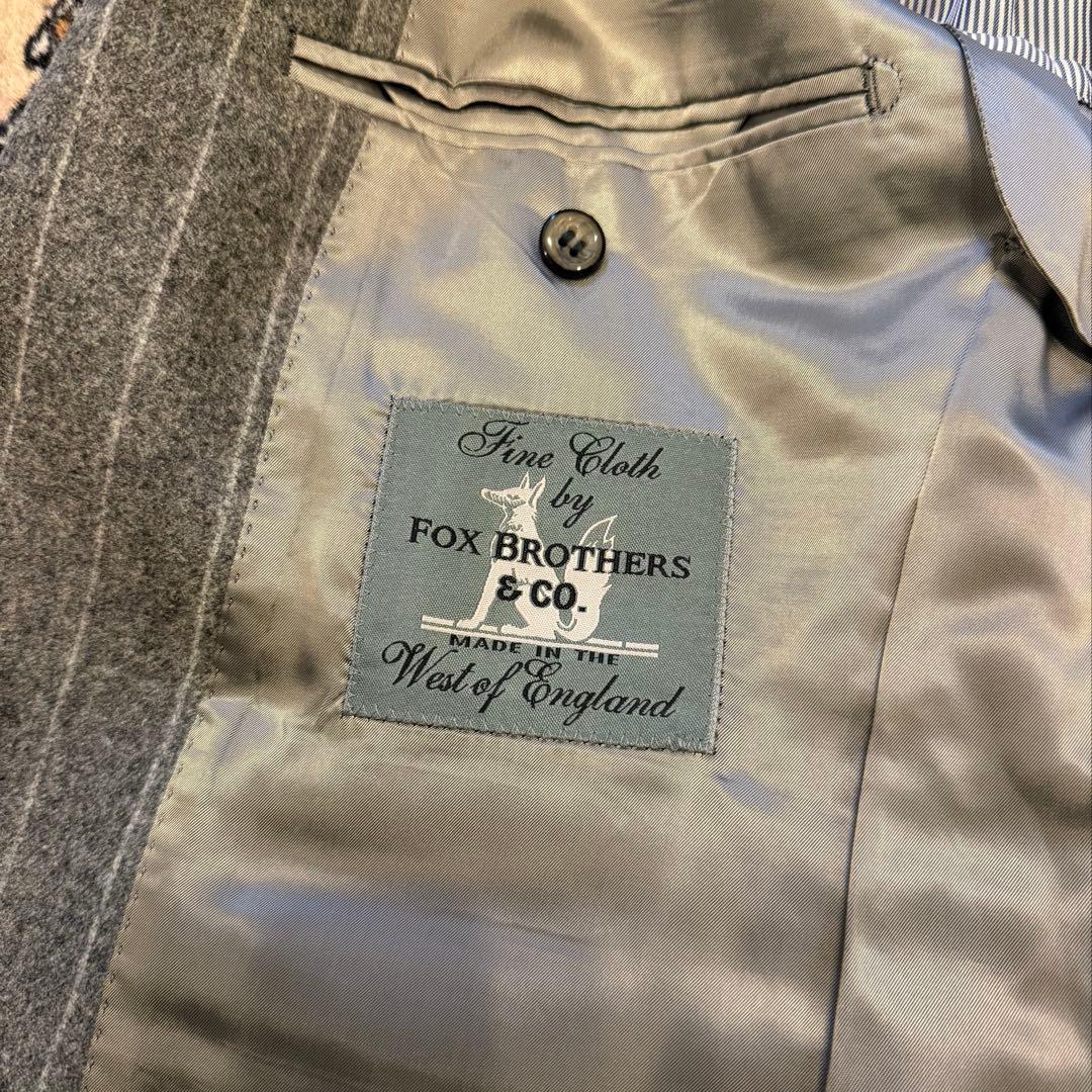 【着用3回・元値15万以上】Fox Brothers フランネル オーダースーツ