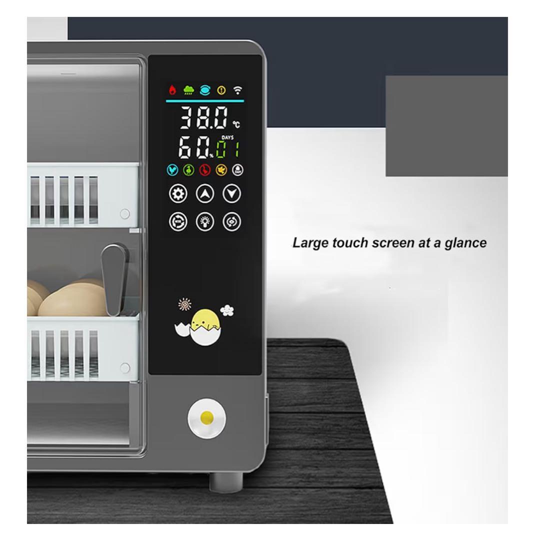 ▪️送料無料！自動転卵機 温度制御搭載 24個孵卵器 育成に110V▪️