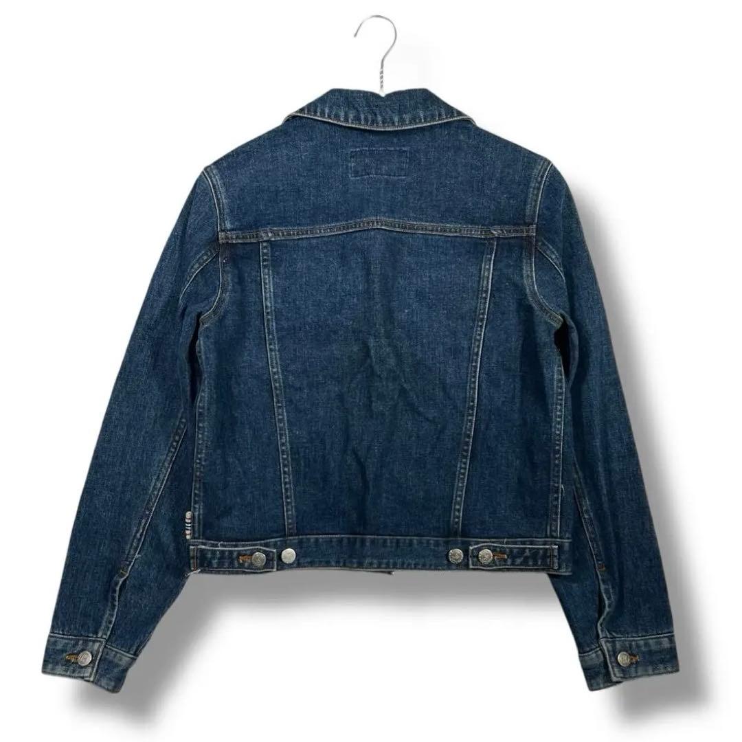 バーバリーロンドン デニムジャケット Gジャン ノバチェック メタルボタン