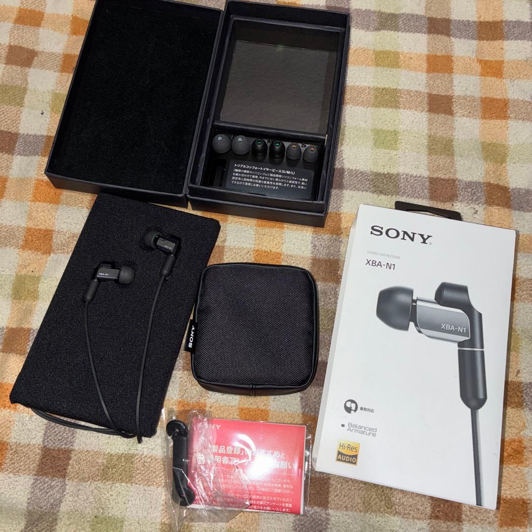 SONY XBA-N1 有線イヤホン　高級機！ハイレゾ