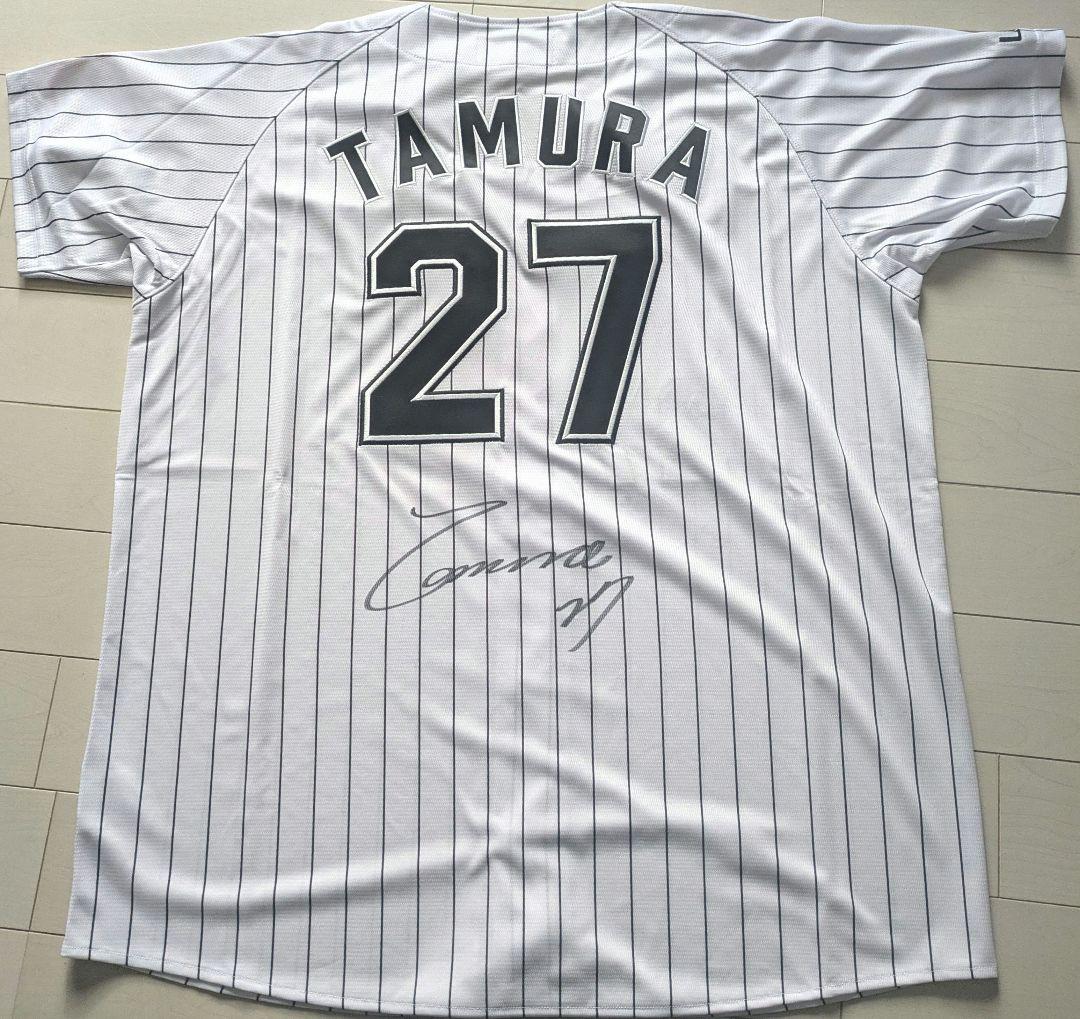 千葉ロッテマリーンズ　レプリカユニホーム　Оサイズ　刺繍仕様　ホーム用