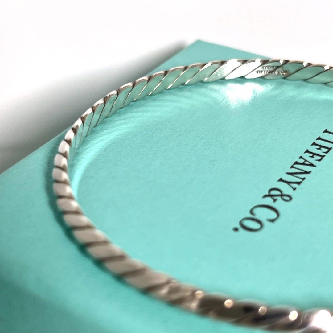 【ユーズド品】TIFFANY　Knife Edge Bangle　＊592