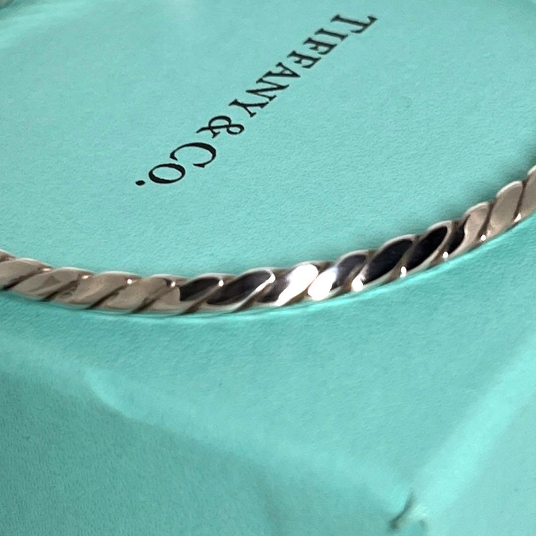 【ユーズド品】TIFFANY　Knife Edge Bangle　＊592