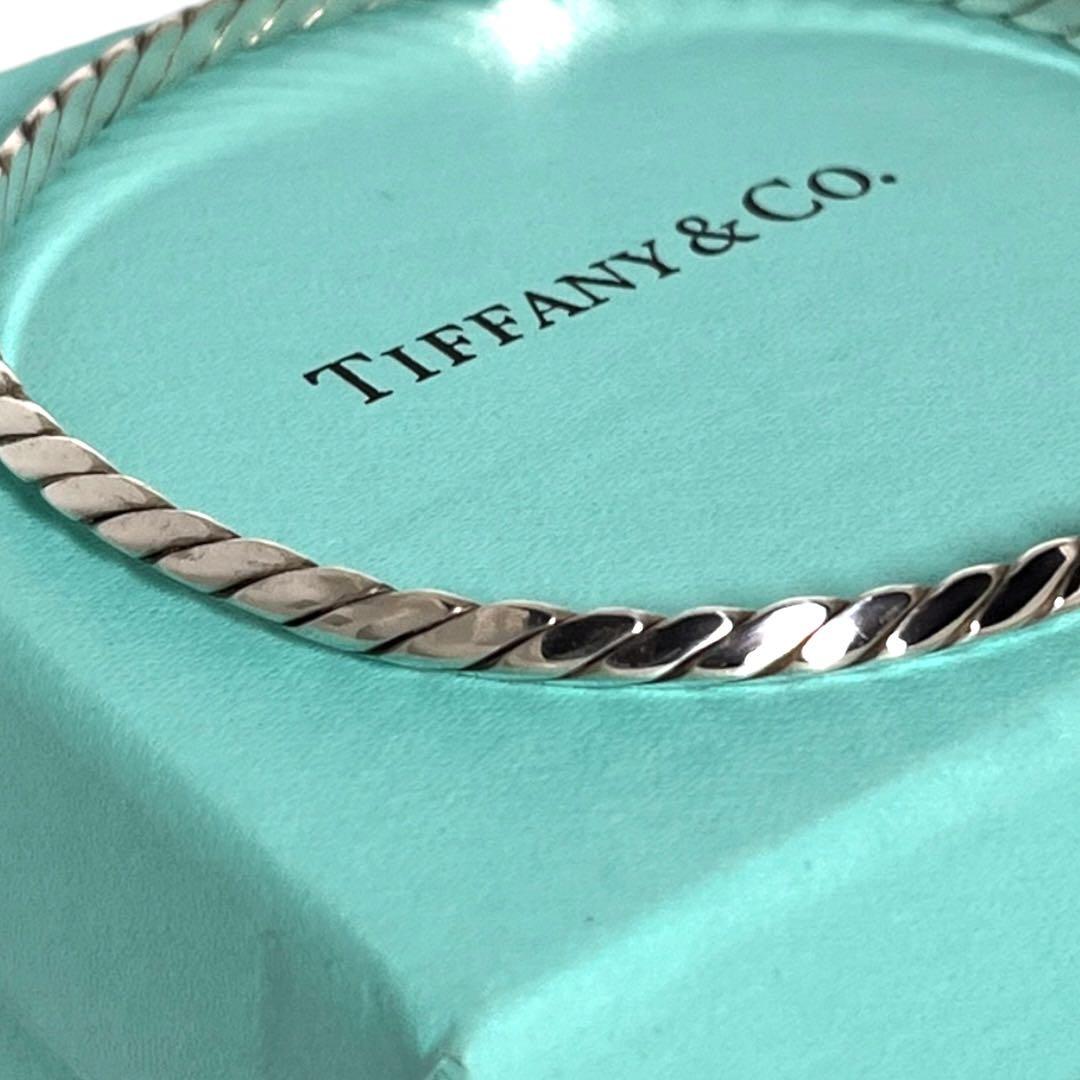 【ユーズド品】TIFFANY　Knife Edge Bangle　＊592