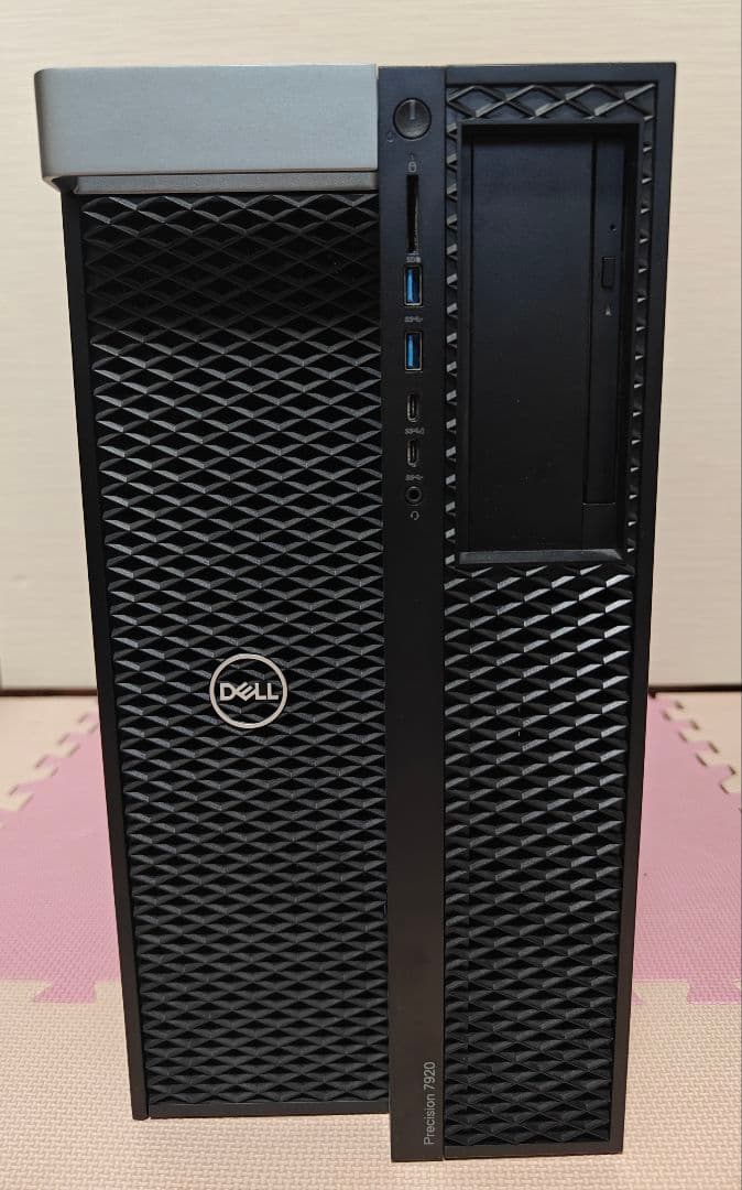 ワークステーション Dell T7920, dual gold 6154 ,ram 128gb