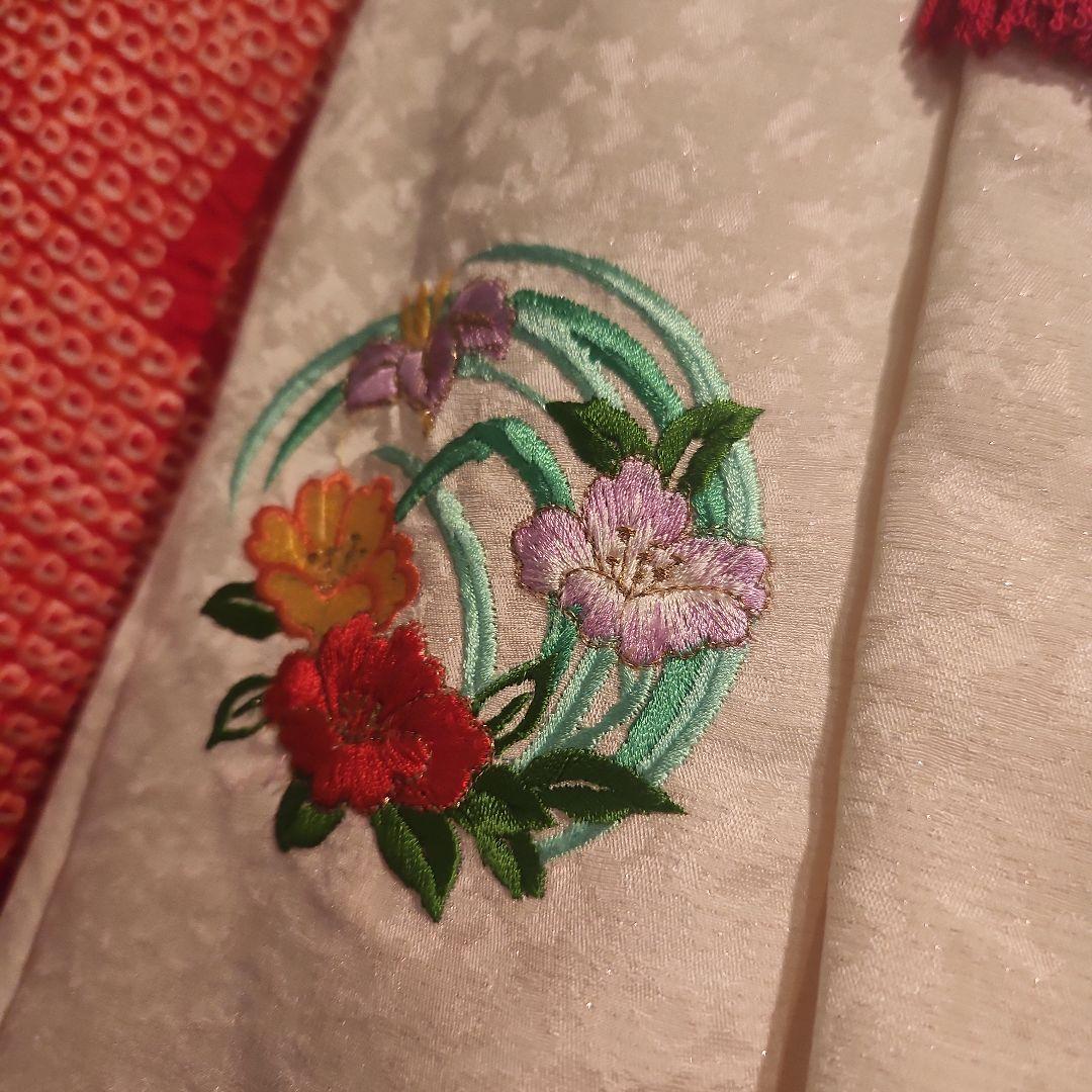 七五三 三歳 正絹 総絞り