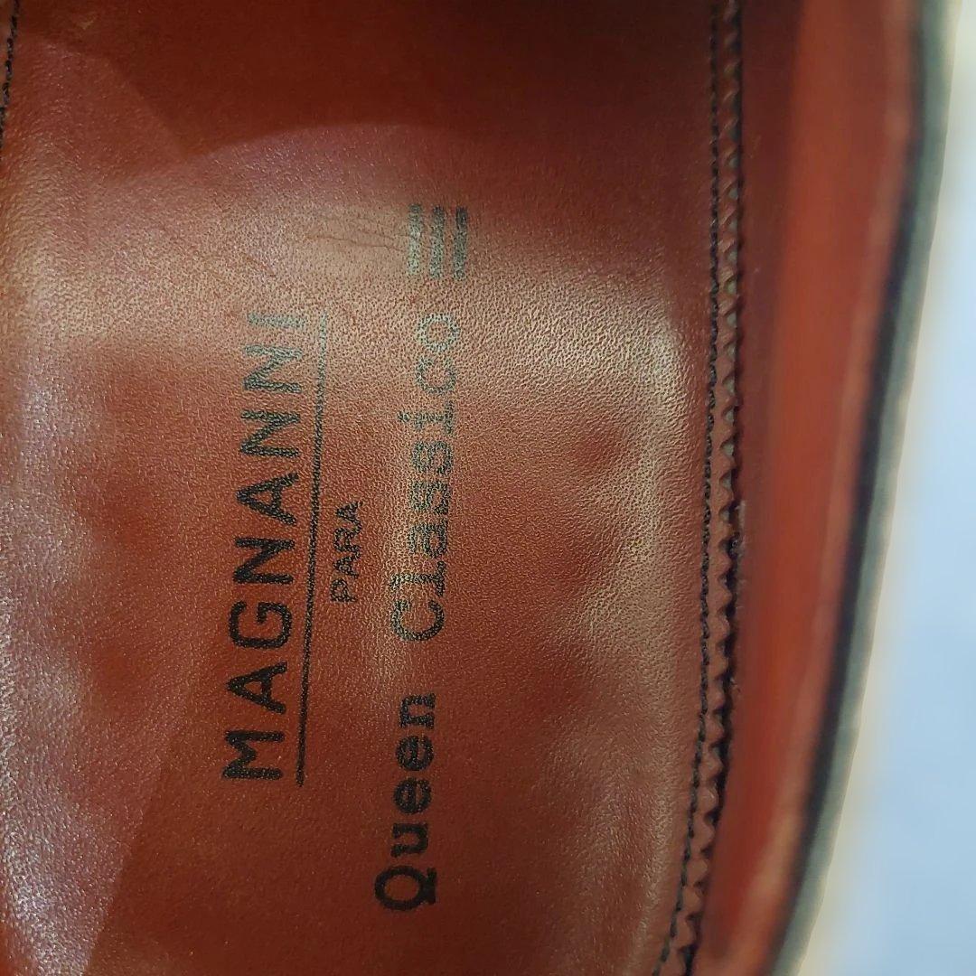 マグナーニ ダブルオパンケ ダブルモンクビジネスシューズ