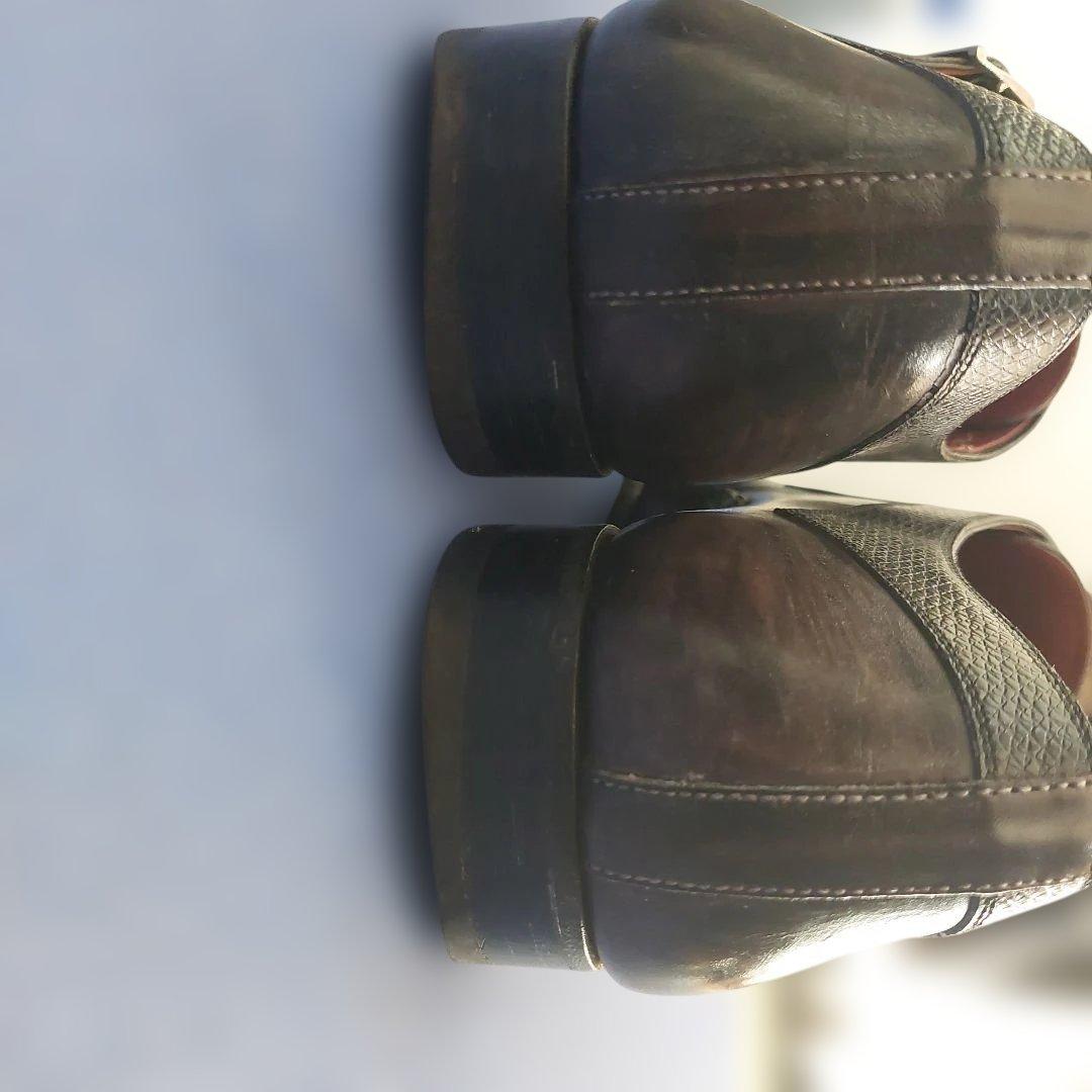 マグナーニ ダブルオパンケ ダブルモンクビジネスシューズ