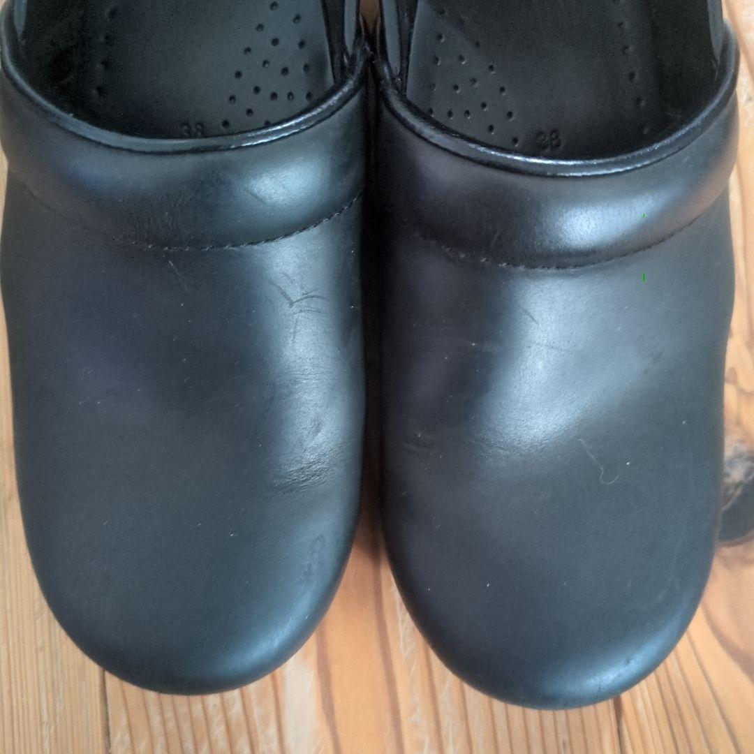 Dansko ダンスコ プロフェッショナル オイルドレザー ブラック 38