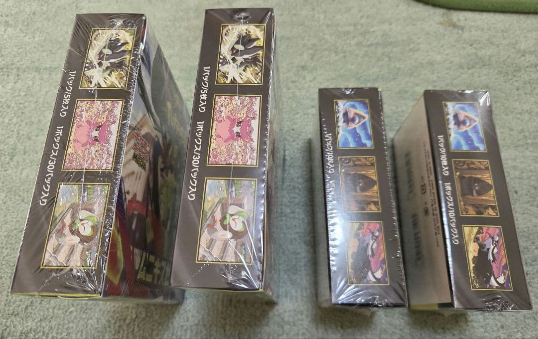 【シュリンク付き】MEGAドリームex2個、ムニキスゼロ2個(ポケモンカード)